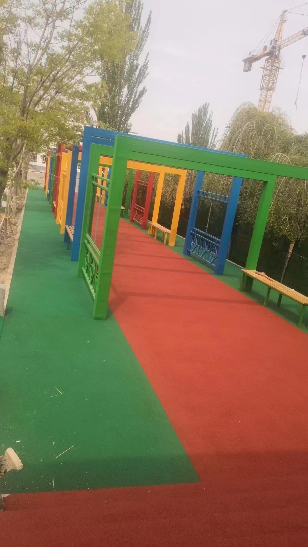 街道塑胶跑道